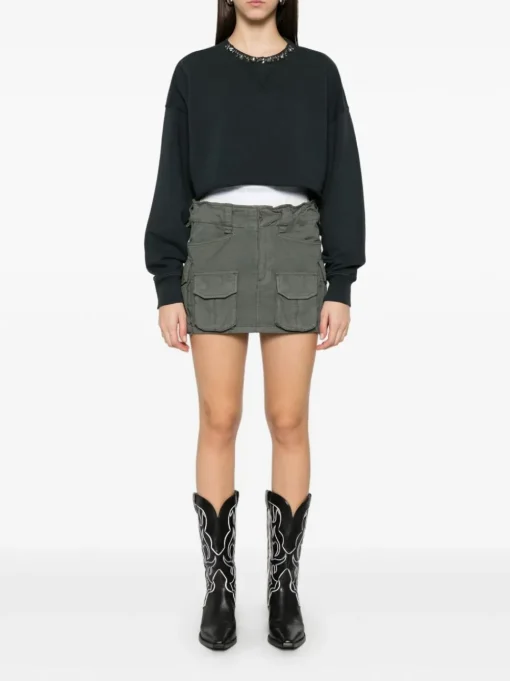 Golden Goose Felpa Nero Donna