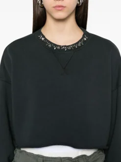 Golden Goose Felpa Nero Donna