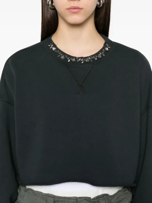Golden Goose Felpa Nero Donna