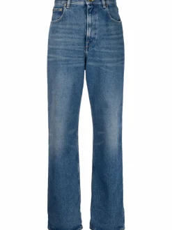 Golden Goose Jeans Blu Donna