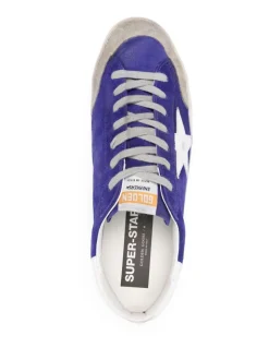 Golden Goose Scarpa Viola Uomo Super Star