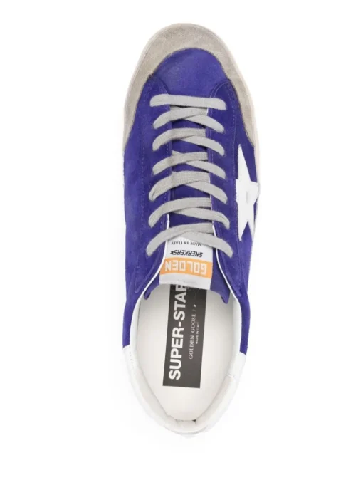 Golden Goose Scarpa Viola Uomo Super Star