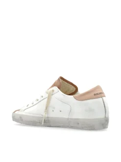 Golden Goose Super-Star Donna Scarpe Bianco-Rosa