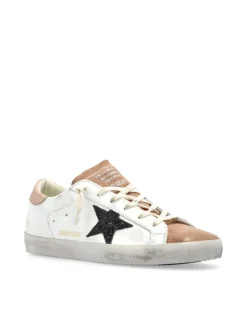 Golden Goose Super-Star Donna Scarpe Bianco-Rosa