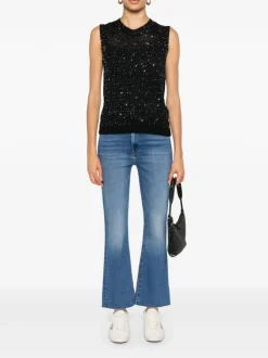 Golden Goose Top Nero Donna