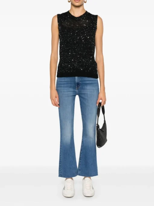 Golden Goose Top Nero Donna