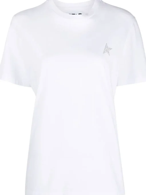 Golden Goose T-shirt Bianco Donna