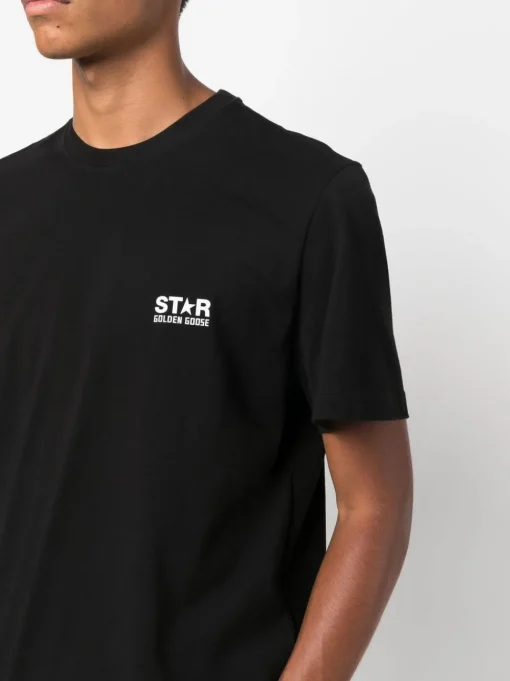Golden Goose T-shirt Nero Uomo