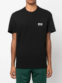 Golden Goose T-shirt Nero Uomo