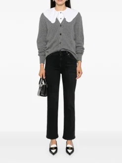 Haikure Jeans Nero Donna