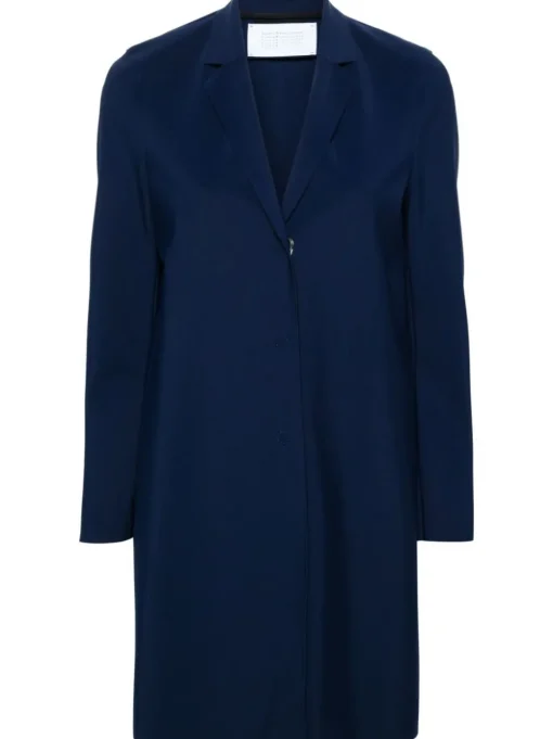 Harris Wharf London Cappotto Nero Donna Monopetto