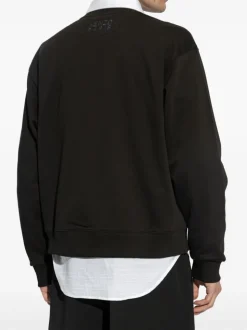 Kenzo Uomo Felpa Nero Tiger Crest
