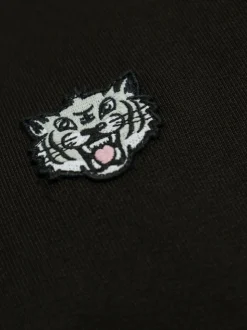 Kenzo Uomo Felpa Nero Tiger Crest
