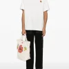 Kenzo Uomo T-shirt Bianco Micro Fiore Boke