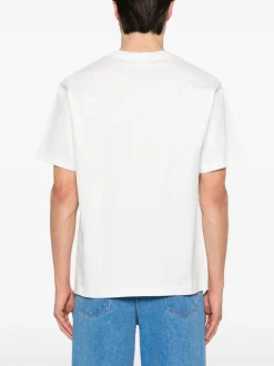 Kenzo Uomo T-shirt Bianco Fiore Pop