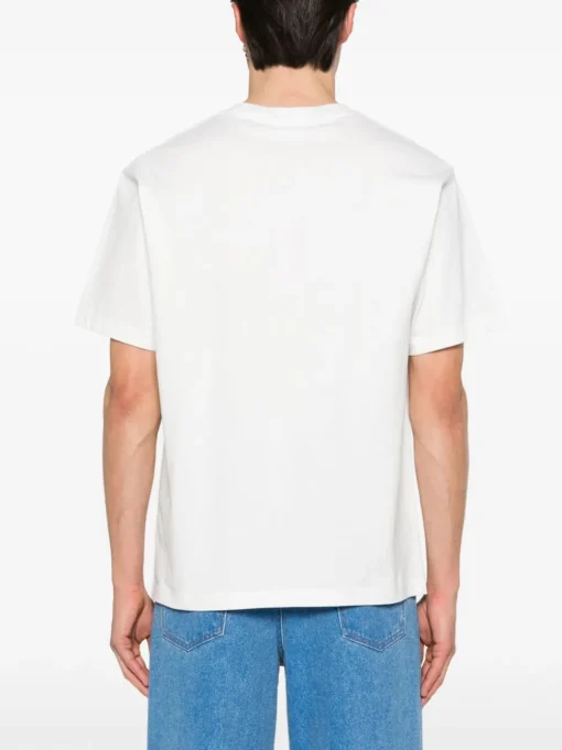 Kenzo Uomo T-shirt Bianco Fiore Pop