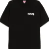 Kenzo Uomo T-shirt Nero Logo Fiore Boke