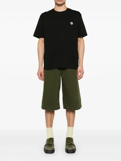 Kenzo Uomo T-shirt Nero Tiger Crest