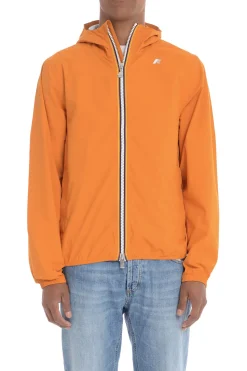 K-way Giubbotto Arancione Uomo Jack Stretch Dot