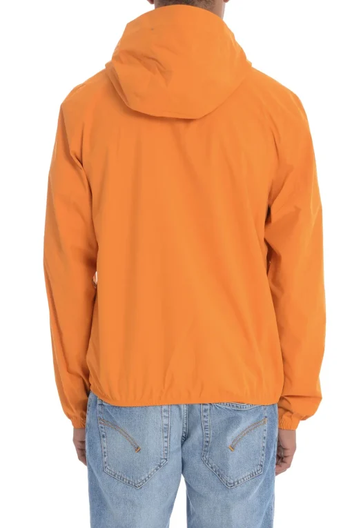 K-way Giubbotto Arancione Uomo Jack Stretch Dot