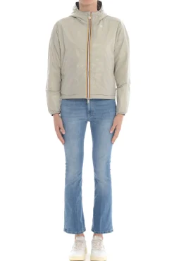 K-way Giubbotto Nero Donna Laurette Plus.2 Reversible