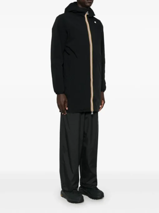 K-way Giubbotto Nero Uomo Jacob St Warm Reversible