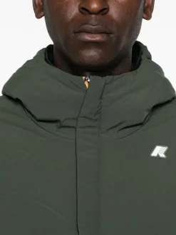 K-way Giubbotto Nero Uomo Jacob St Warm Reversible