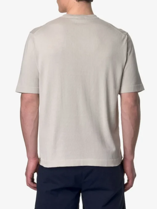 K-way Uomo T-shirt Beige Combe