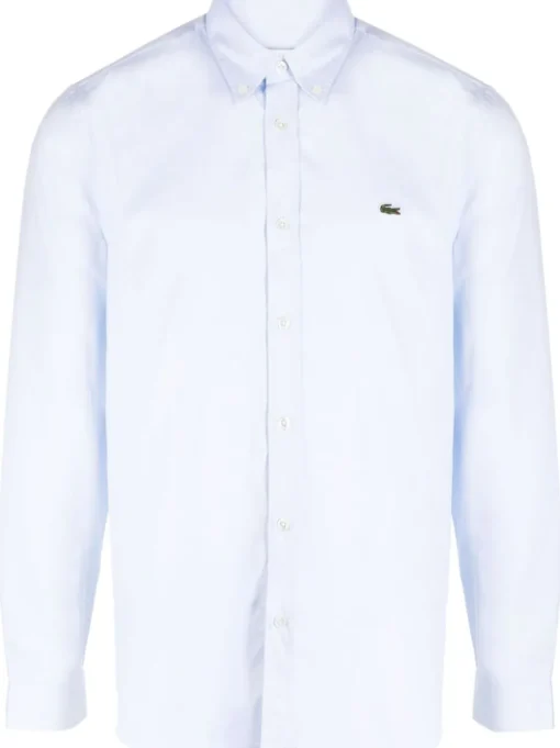 Lacoste Camicia Azzurro Uomo