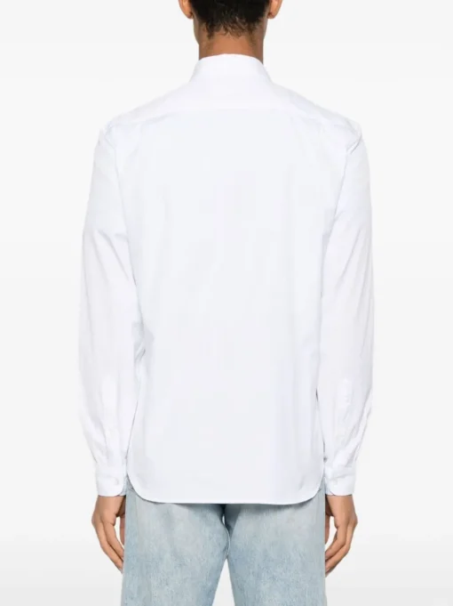 Lacoste Camicia Bianco Uomo