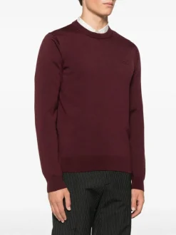 Lacoste Maglia Viola Uomo Ricamo Coccodrillo