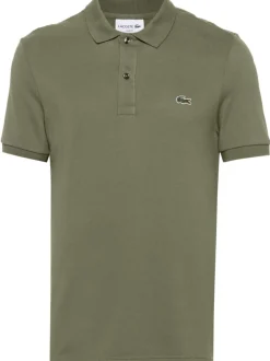 Lacoste Polo Verde Uomo colletto classico