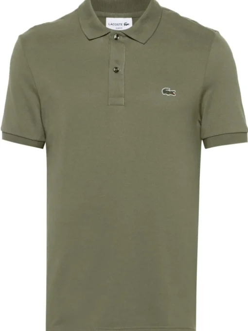 Lacoste Polo Verde Uomo colletto classico