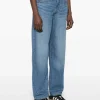 Levi's Baggy Dad Lino+ Denim Donna Jeans Blu