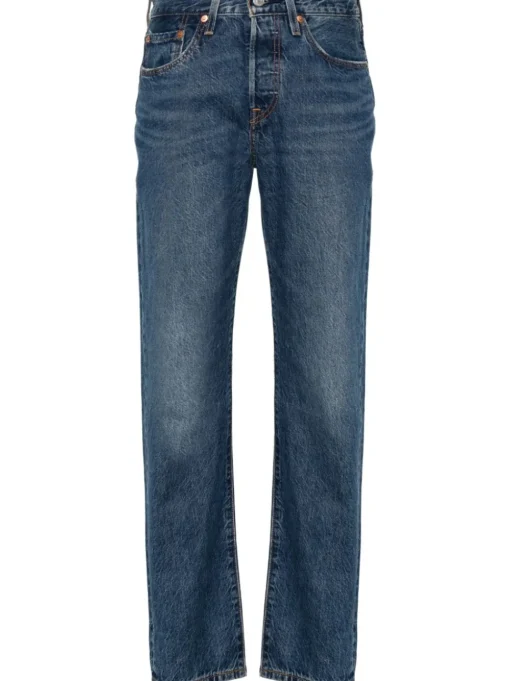 Levi's Jeans Blu Donna 501 Cropped