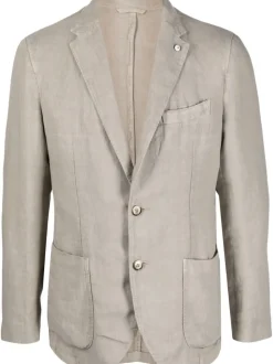 Luigi Bianchi Giacca Grigio Uomo