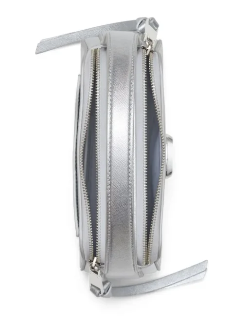 Marc Jacobs Borsa Argento Donna a spalla The Metallic Slingshot