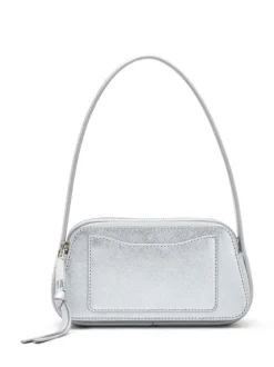 Marc Jacobs Borsa Argento Donna a spalla The Metallic Slingshot