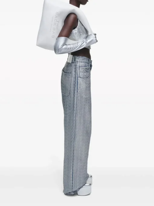 Marc Jacobs Borsa Bianco Donna a spalla The Sack