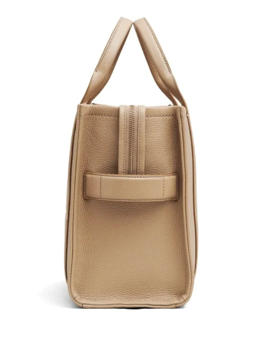 Marc Jacobs Borsa Marrone Donna The Leather Medium Tote Bag