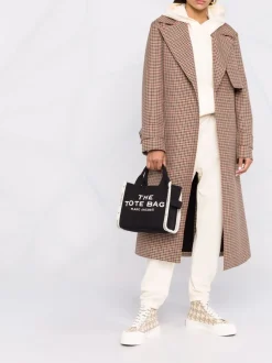 Marc Jacobs Borsa Nero Donna The Jacquard Small Tote Bag