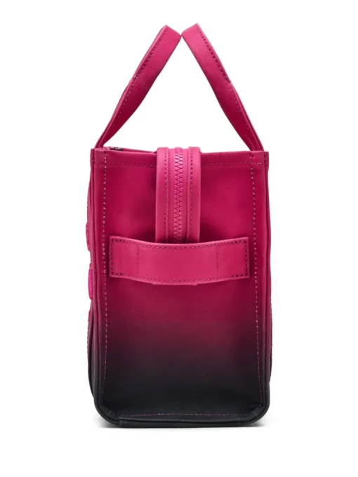 Marc Jacobs Borsa Nero-Rosa Donna The Ombre Canvas Small