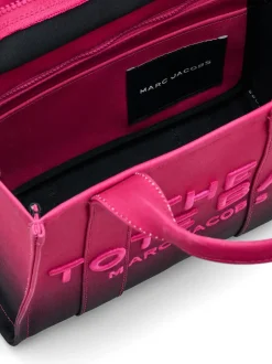 Marc Jacobs Borsa Nero-Rosa Donna The Ombre Canvas Small
