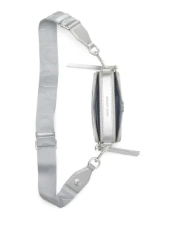 Marc Jacobs Borsa Pelle Argento Snapshot