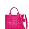Marc Jacobs Borsa Rosa Donna The Leather Mini Tote Bag