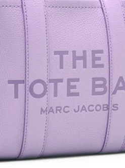 Marc Jacobs Borsa Viola Donna The Leather Small Tote Bag