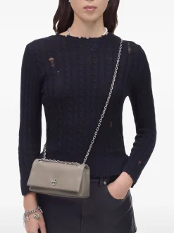 Marc Jacobs Donna Borsa Grigio The Dual Chain Mini