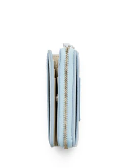 Marc Jacobs Donna Portafogli Blu The Mini Compact