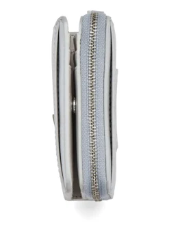 Marc Jacobs Donna Portafogli Argento Mini Compact Wallet