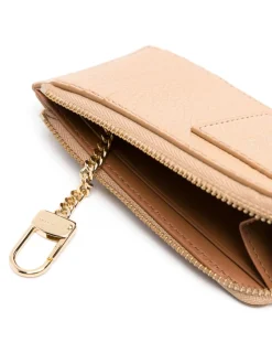 Marc Jacobs Donna Portafogli Marrone Zip Multi Wallet